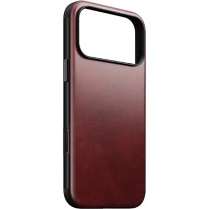 Nomad Modern Leather Case, Lederhülle für iPhone XS Max aus Horween Leder, braun, mit Stoßschutz und MagSafe-Kompatibilität – Bild 5
