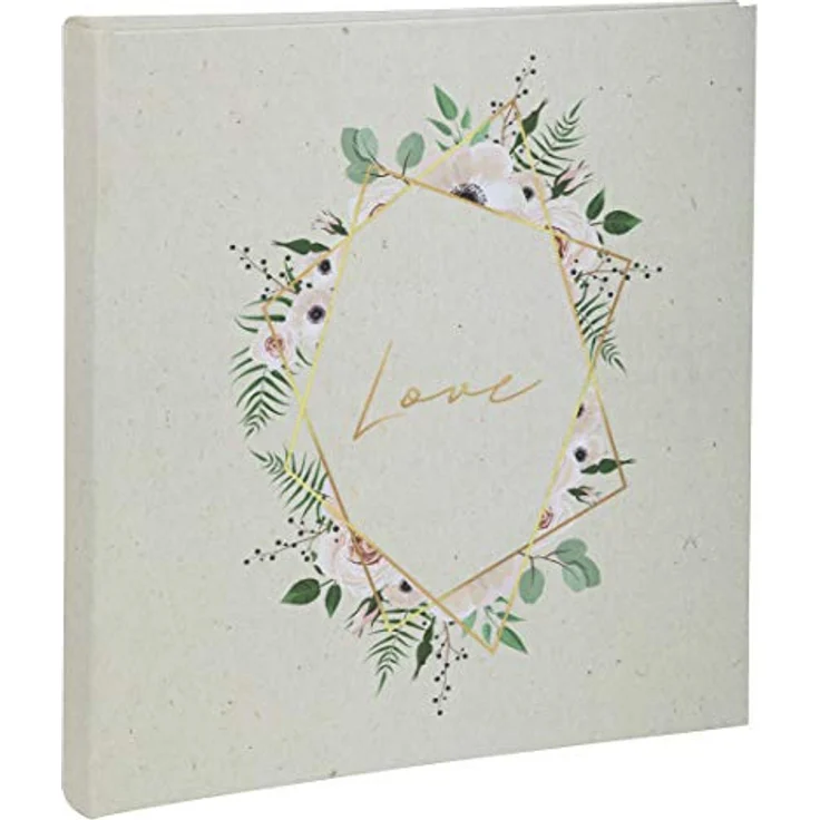 Exacompta 16118E Premium Fotoalbum Landidylle, 60 schwarze Seiten, 29 x 32 cm, elfenbein – Bild 2