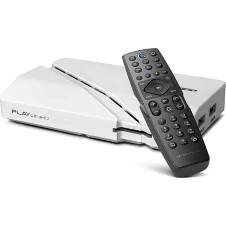 Dreambox Play Android TV 11 Weiß DualWiFi, LAN, Bluetooth, HDMI