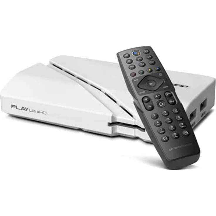 Dreambox Play Android TV 11 Weiß DualWiFi, LAN, Bluetooth, HDMI – Bild 1