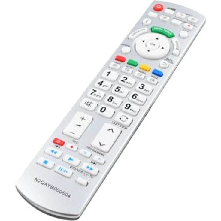 azurano Fernbedienung für PANASONIC N2QAYB000504, SUB N2QAYB000505, N2QAYB000506, N2QAYB000673 – Bild 5