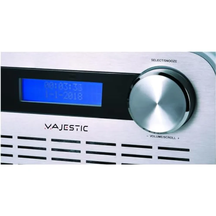 Majestic Funkwecker (Dab-843) Dab+FM Aux LCD, langlebig und flexibel in der Gestaltung – Bild 4