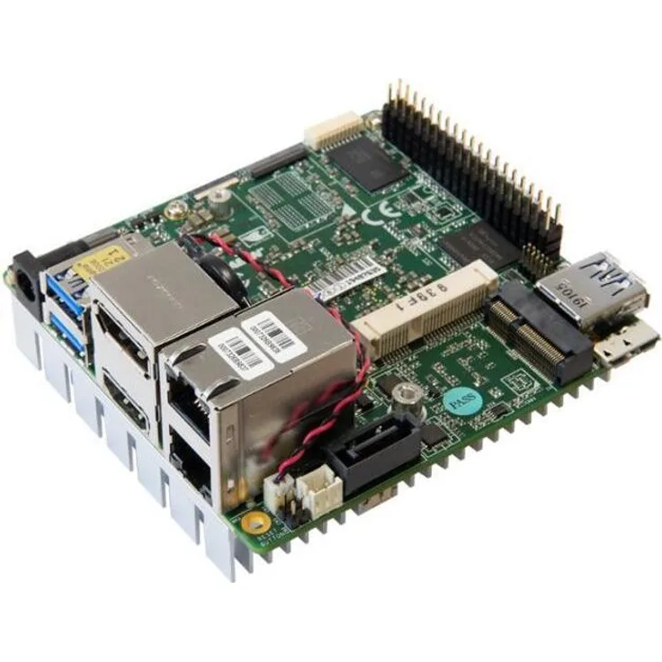 AAEON UPS-APLX5F-A20-0432 - UP Squared Board, Intel(R) ATOM(TM) Quad Core, 4 GB RAM, 32 GB eMMC, schwarz