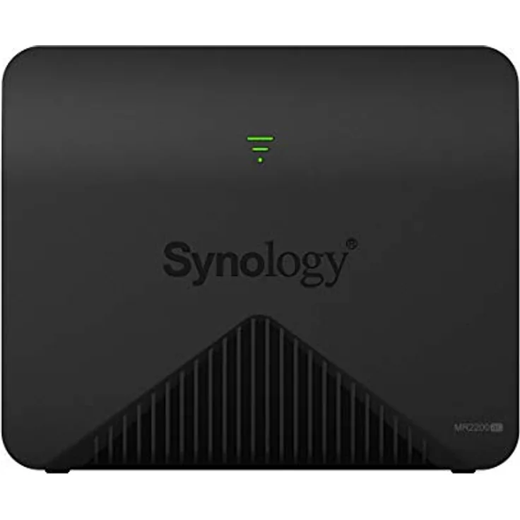 Synology Mesh Router MR2200ac, MR2200AC, Tri-Band WLAN-System mit umfangreichen VPN-Funktionen, schwarz