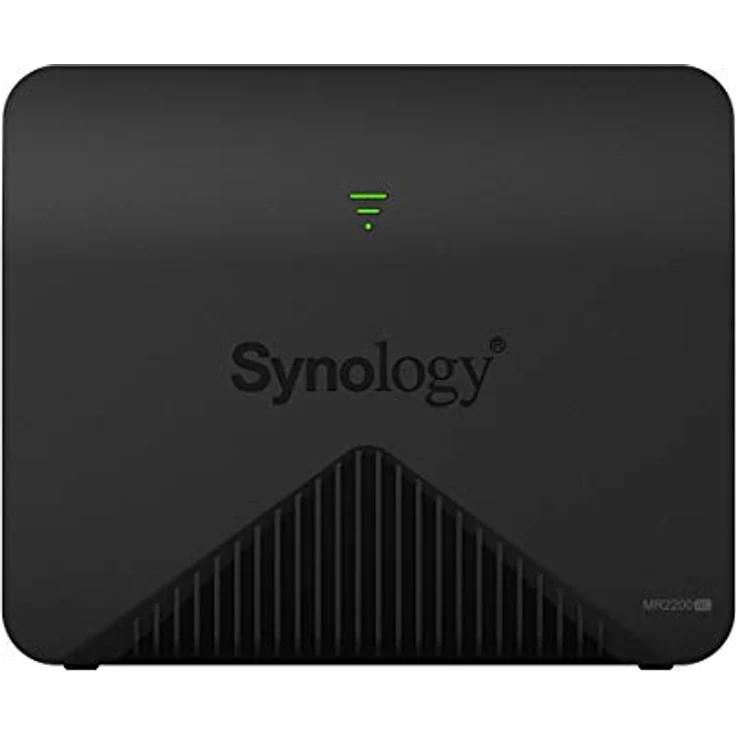 Synology Mesh Router MR2200ac, MR2200AC, Tri-Band WLAN-System mit umfangreichen VPN-Funktionen, schwarz – Bild 1