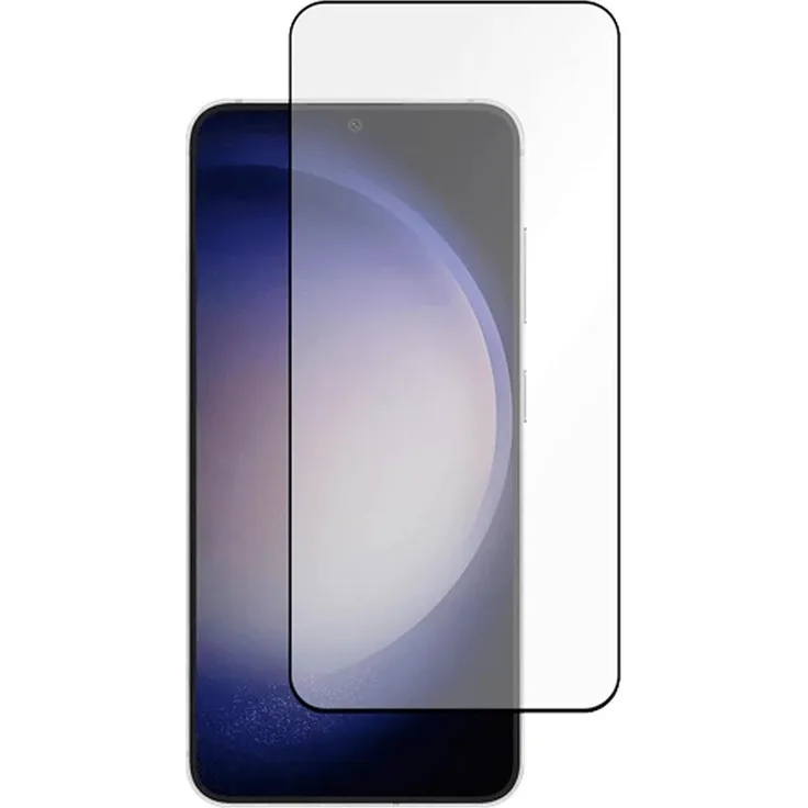 Just in Case Gehärtetes Glas Edge To Edge Displayschutzfolie für Samsung Galaxy S24, Transparent, vollständiger Bildschirmschutz