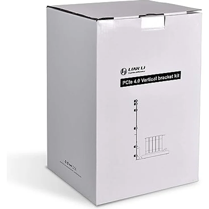 Lian-Li O11D-1W-4 Mini Riser Card + PCI-Slot-Blende - PCIe 4.0, 200 mm, weiß – Bild 4