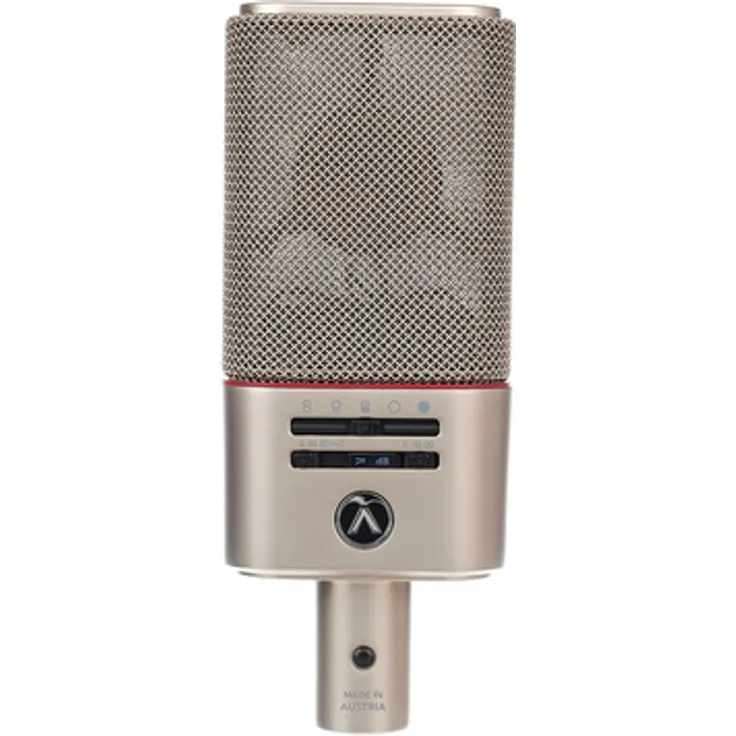 Austrian Audio OC818 Studio Set, Kondensator-Großmembranmikrofon mit wechselbarer Richtcharakteristik und handgefertigter CKR12 Keramikkapsel