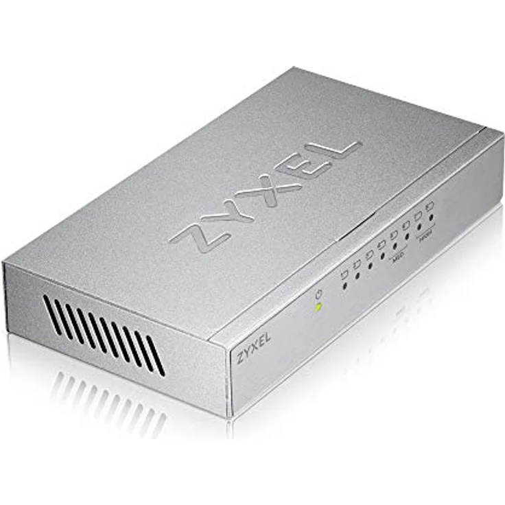 Zyxel 8-port Desktop Gigabit Ethernet Switch | Metallgehäuse, [GS108B] – Bild 2