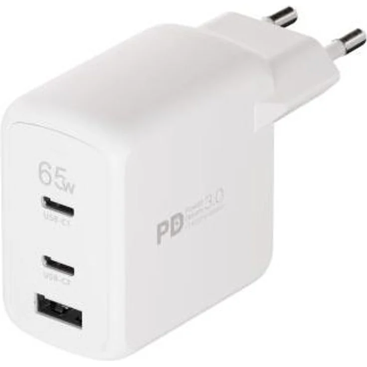 Vivanco Power Delivery 3.0, Dreifach Schnellladegerät 65W, Versandkostenfrei