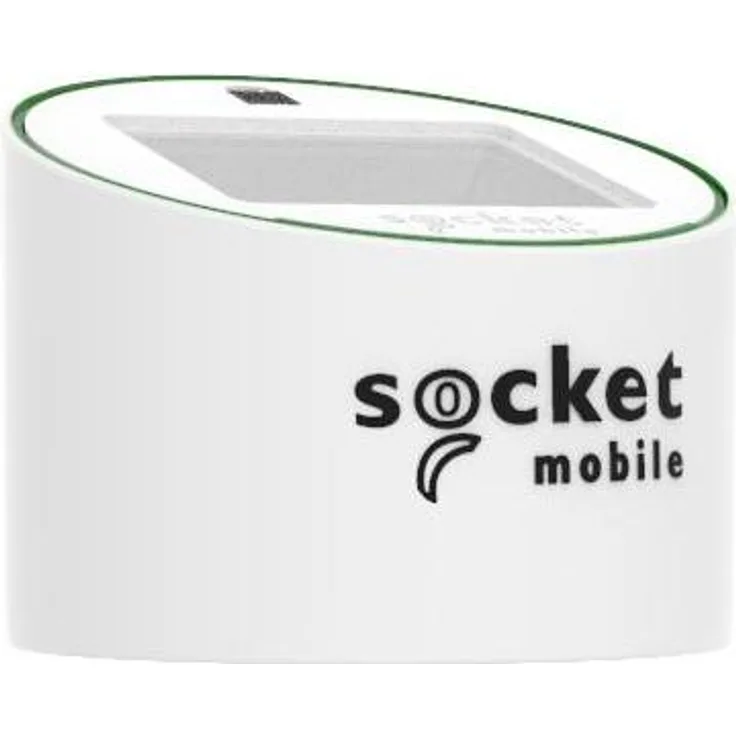 Socket Socketscan S320, Universeller QR- und Barcode-Scanner mit Bluetooth-Konnektivität, tragbares Design, weiss