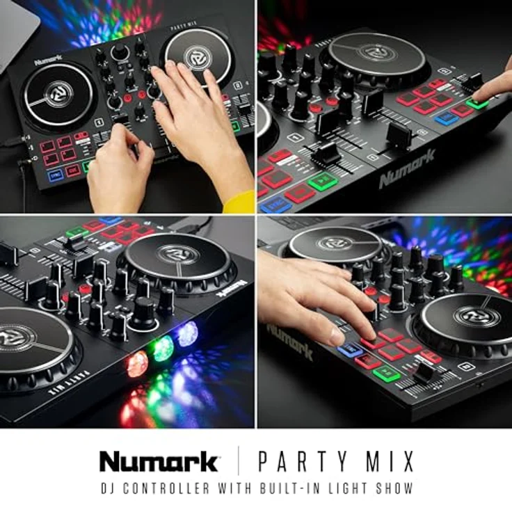 Numark Party Mix MKII DJ-Controller mit eingebauter Lightshow – Bild 8