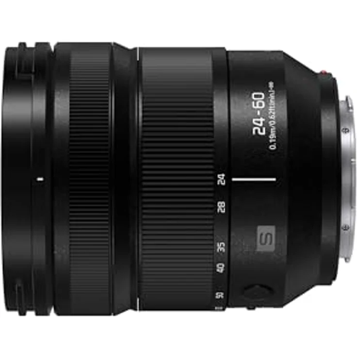 Panasonic LUMIX S 24-60mm F2.8, L-Mount Zoom-Objektiv für spiegellose Vollformat Kamera, Schwarz, Staub- und Spritzwassergeschützt – Bild 2