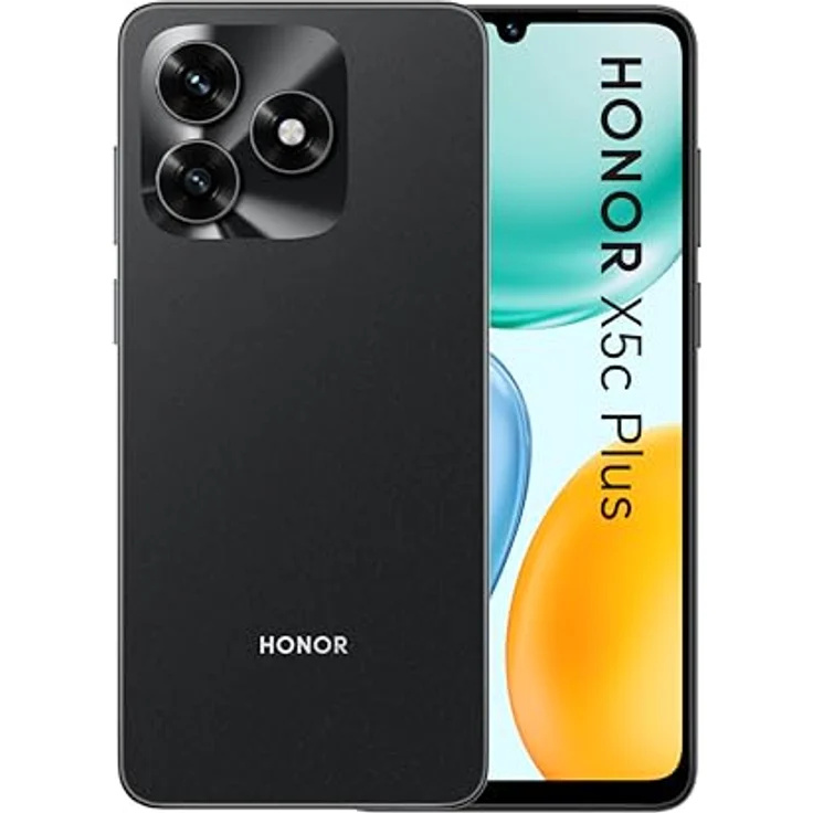 HONOR X5c Plus 256, Smartphone mit 50 MP Dual-Kamera, 5260 mAh Akku, stoßfest, Midnight Black – Bild 5