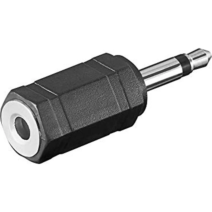 Audio-Adapter 3,5mm mono Stecker-3,5mm Kupplung – Bild 2