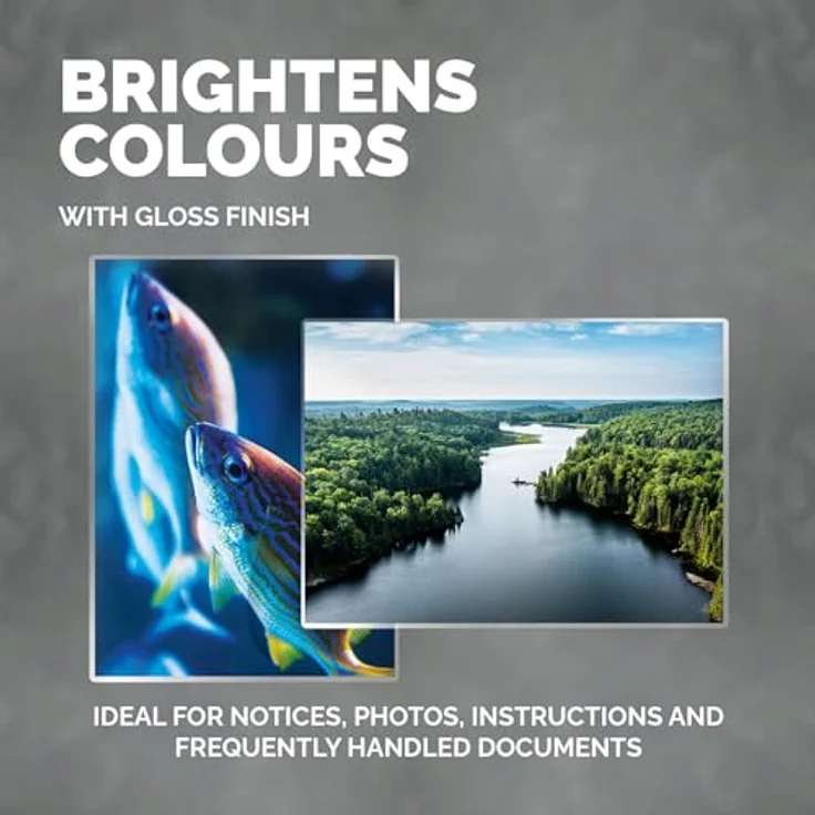 Fellowes Capture125 SuperQuick Laminierfolien glänzend, A4, 125 micron, 100 St. – Bild 6