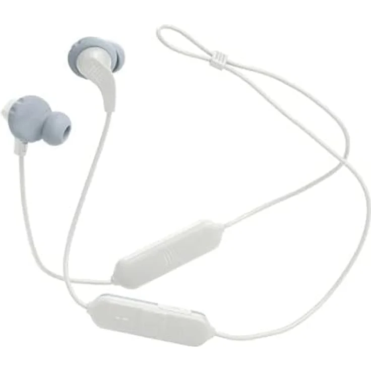 JBL Endurance Run 2 – Schweißresistenter In-Ear-Sport-Kopfhörer in Weiß – Mit integrierter Freisprechfunktion und Kabel – Bild 2