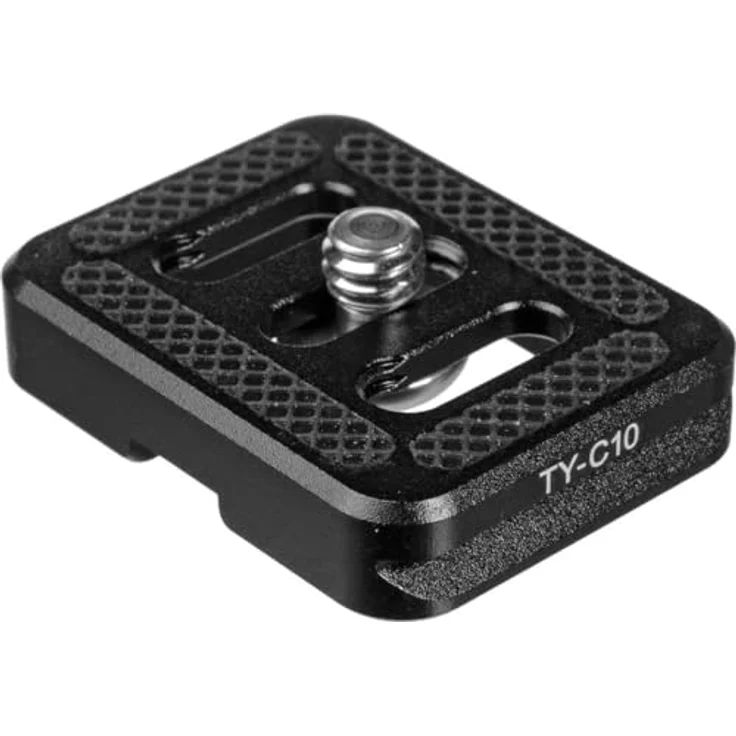 SIRUI TY-C10 Schnellwechselplatte (Alu, 1-4'', 30x38mm, 15g, für C- und CX-Serie und Arca-Swiss) schwarz – Bild 2