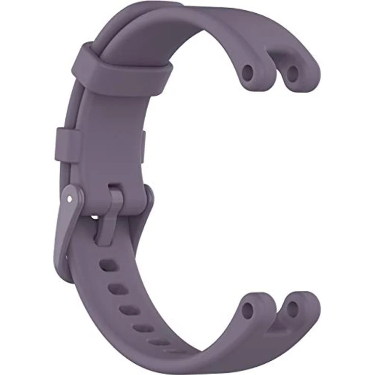 Shieranlee Armband für Garmin Lily, Silikon Ersatzarmband in Schwarz, individuell einstellbar für Damen – Bild 5