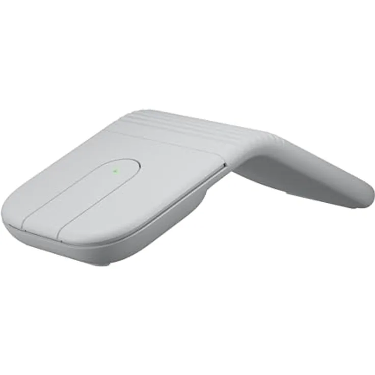 LOGITECH Mobi Fold kabellose faltbare Maus, präzise 4K DPI-Abtastung, adaptive Touch-Bildlauf, Off White