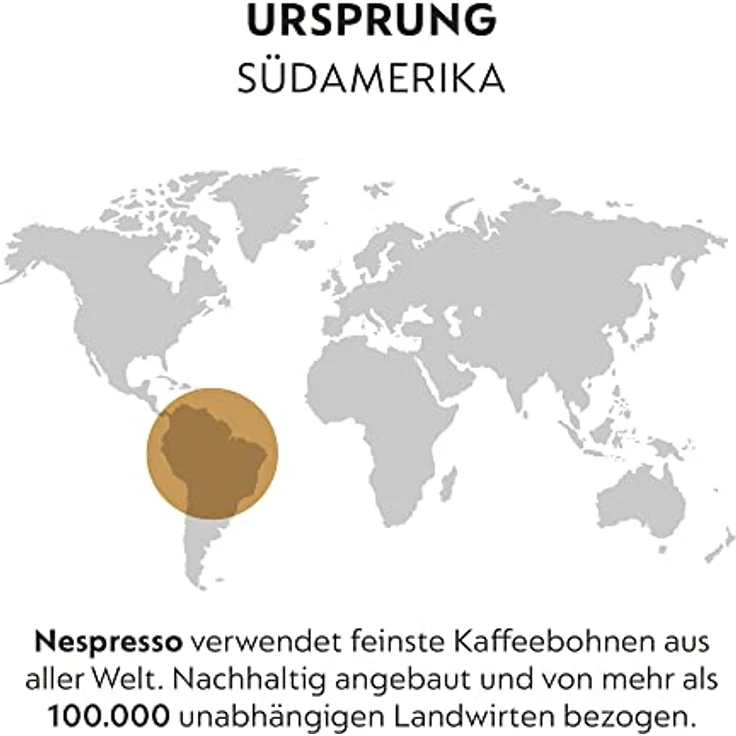 Nespresso ORIGINAL Vienna Lungo, Mittlere Röstung, Kapsel Set aus 50 Kaffeekapseln, kompatibel mit ORIGINAL Kaffeemaschinen – Bild 3