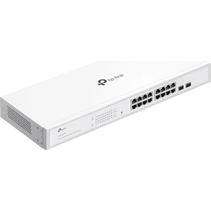 TP-Link Festa FS318G 16-Port Gigabit Switch mit 2 SFP-Steckplätzen, Kostenlose Cloud-Verwaltung, Static Routing, VLAN, ACL, IGMP Snooping, Lüfterloses Design – Bild 4