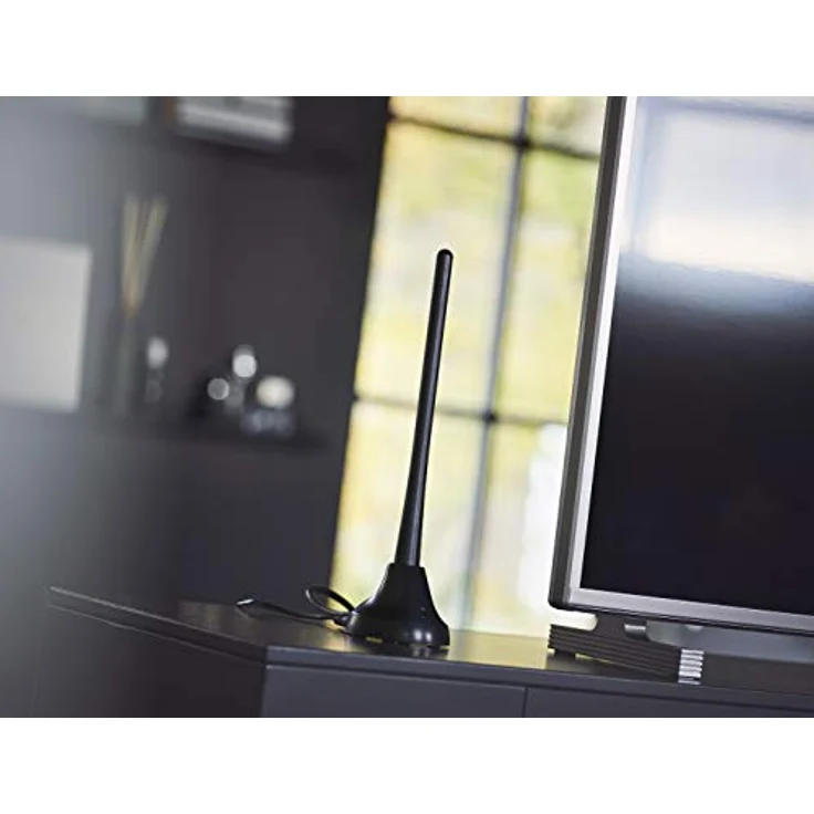Philips SDV5100 Dipol DVB-T Innen-Stab Antenne schwarz – Bild 2