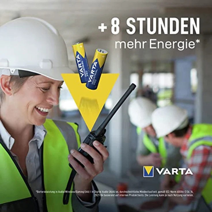 Varta LR06 Alkaline Mignon AA Batterie, 4 Stück – Bild 5
