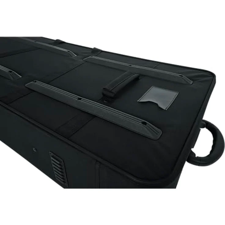 Gator Keyboard-Koffer (für Keyboards mit 88 Tasten, leicht, schlank, mit Rollen, Innenmaß ca. 137,2 x 38,1 x 15,2 cm) – Bild 13