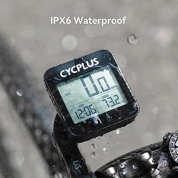 CYCPLUS G1 GPS Fahrradcomputer Drahtloser Fahrradtacho IPX6 Wasserdichter  Kilometerzhler - Schwarz: Tests, Infos & Preisvergleich