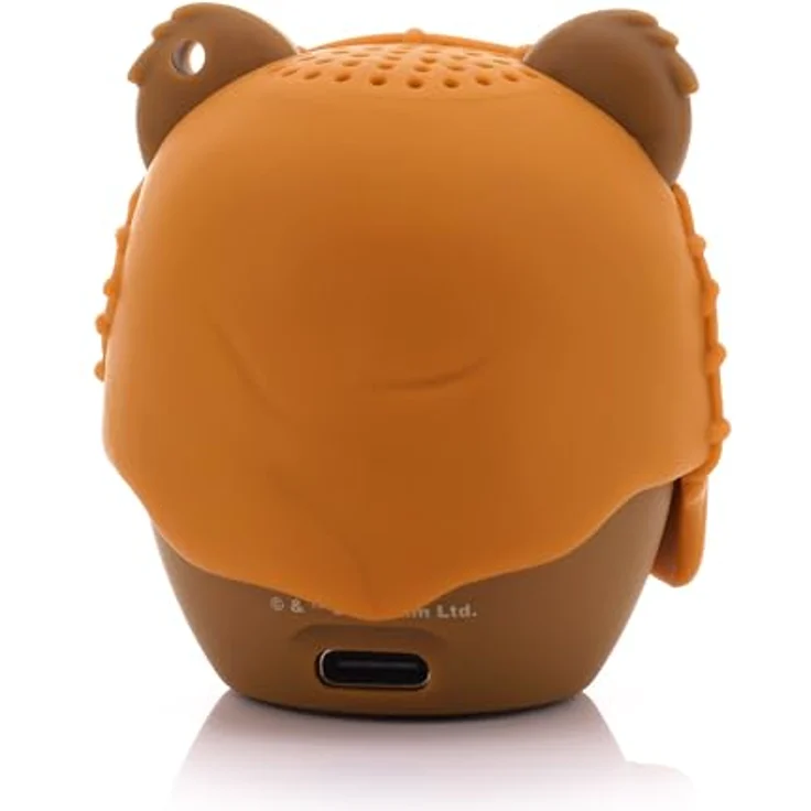 Bitty Boomers Star Wars Ewok Wicket, Mini-Bluetooth-Lautsprecher mit 4 Stunden Akkulaufzeit und Selfie-Fernbedienung, 5 cm – Bild 4