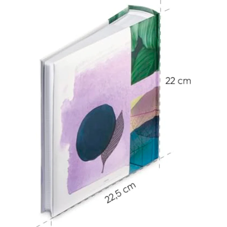 Hama Fotoalbum Einsteckalbum Nature - Memoalbum für 200 Fotos 10x15cm, 100 Seiten, mit Beschriftungsfeld, Folientaschen, Platz für Speicherkarte, laminierter Kunstdruck – Bild 3
