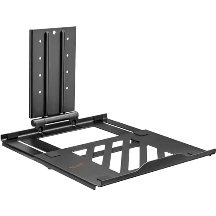 my wall HLA4L Verstellbarer Laptop Adapter-Halter in Schwarz - Ergonomische Laptop-Ablage mit universeller Kompatibilität – Bild 1