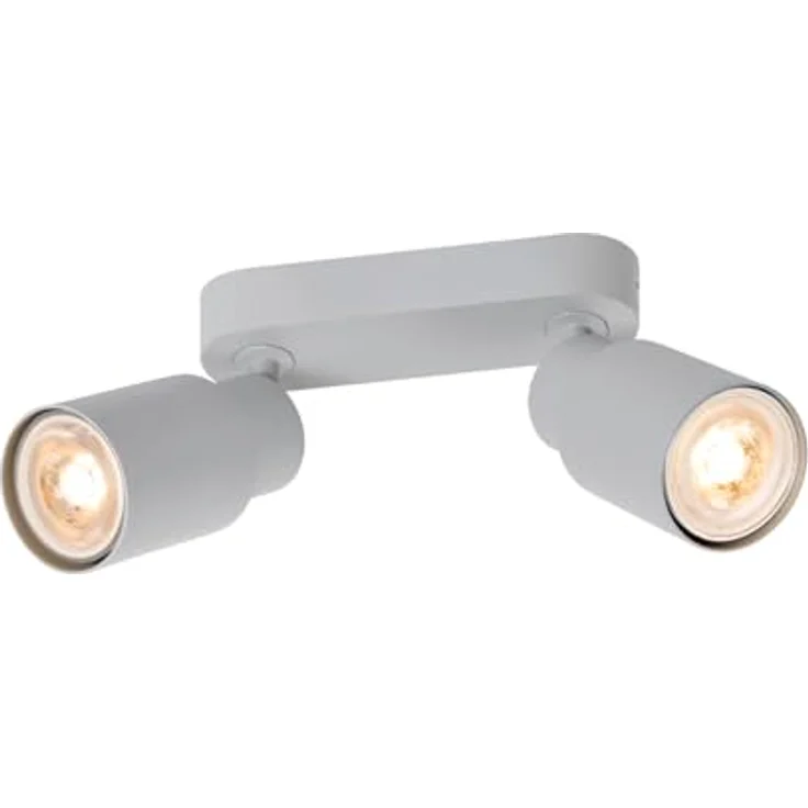 SLV PURI 2.0 TUBE, Deckenleuchte, Wandleuchte, Grau - Flexible Gestaltungsmöglichkeiten und reduzierter, industrieller Look