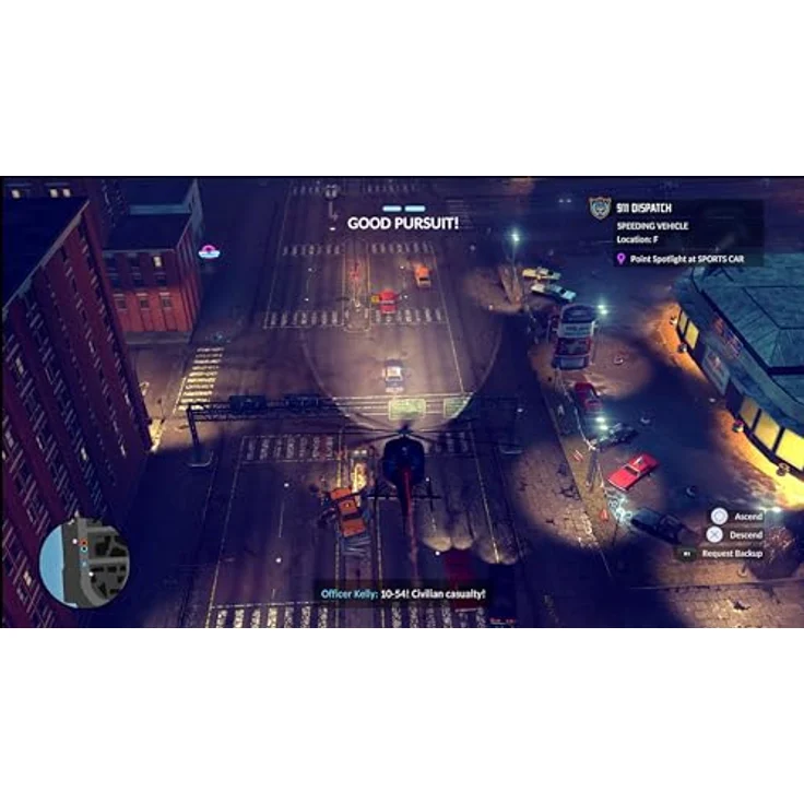 Astragon The Precinct - Limited Edition [Playstation 5] Neo-Noir-Action-Sandbox Spiel, spannende Verfolgungsjagd, zerstörbare Umgebungen, bunte Stadt, Fahrzeugverfolgungsjagden, umfassendes Unterstützungssystem – Bild 4