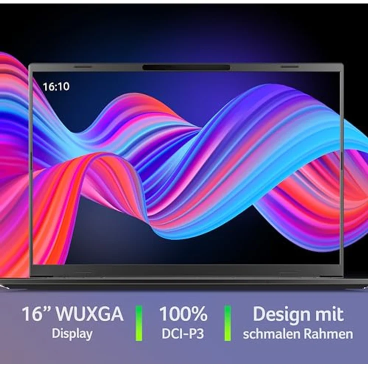 Acer Aspire 16 AI (A16-11M-X1CW), KI Laptop mit 16" WUXGA IPS 120Hz Display, 16 GB RAM, 512 GB SSD, Windows 11, QWERTZ Layout – Bild 3