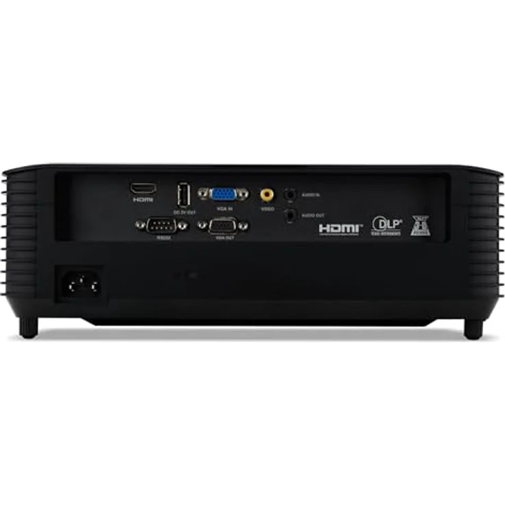Acer X139 Beamer, 5000 ANSI Lumen, intelligente Bildoptimierung für Businessanwendungen, WXGA 1280x800, Schwarz – Bild 5