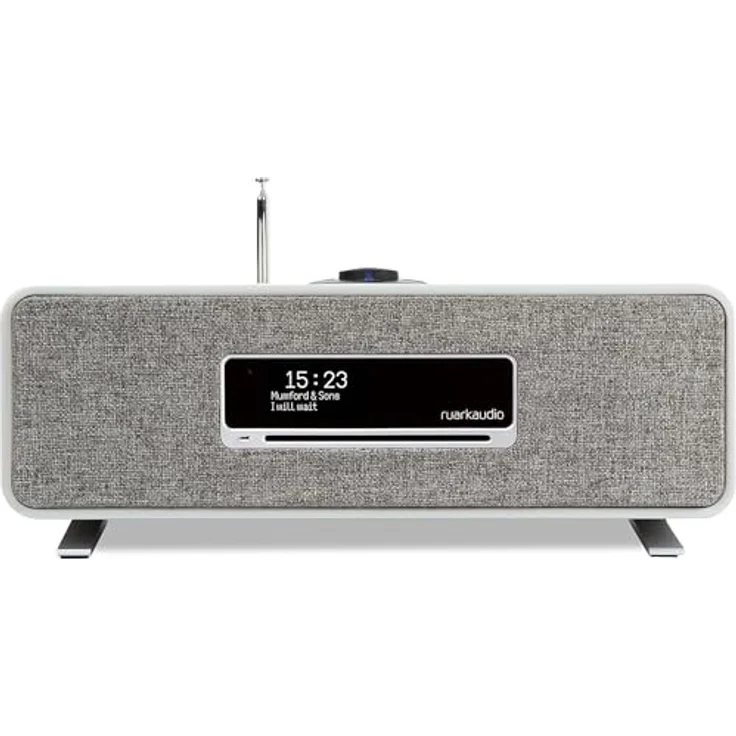 Ruark Audio R3S, Musiksystem in Grau mit DAB, DAB+, FM, CD-Player und Bluetooth – Bild 2