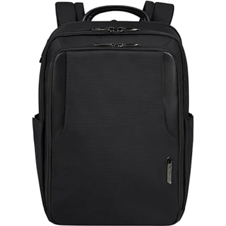 Samsonite XBR 2.0 - Laptoprucksack 14.1 Zoll, 40.5 cm, 15.5 L, Schwarz (Black) - Modernes Design aus recycelten Materialien, Easy Pass für einfaches Laden von elektronischen Geräten. – Bild 2