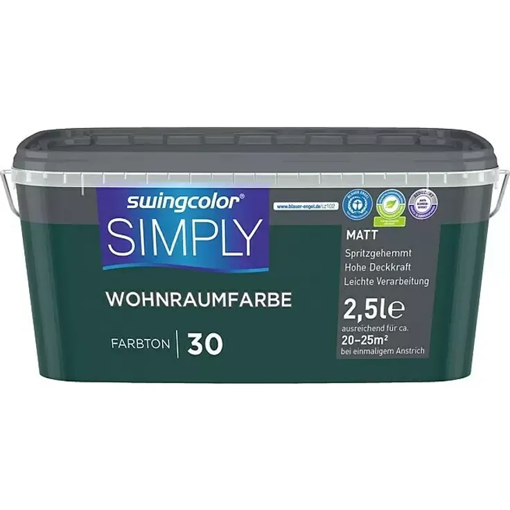 Swingcolor Simply Wohraumfarbe, Farbton 30