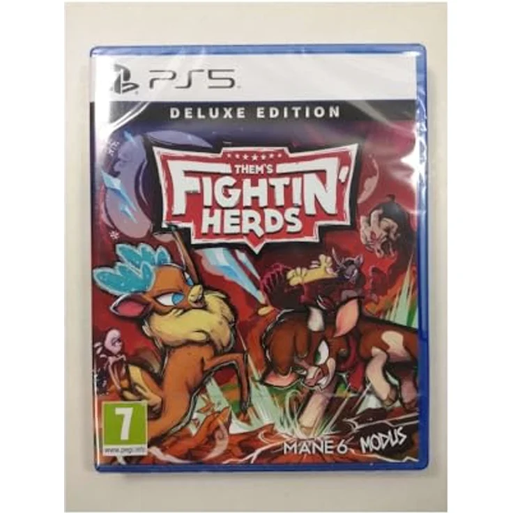 Modus Them's Fightin' Herds (Deluxe Edition), PS5-Game mit exklusiven Inhalten und verbesserter Grafik – Bild 1