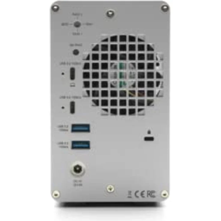 OWC Mercury Elite Pro Dual (0 TB) mit 3-Port USB-Hub-Gehäuse USB 3.2 Gen 2 (USB-C), 10Gb/s Externe Speicherlösung – Bild 4
