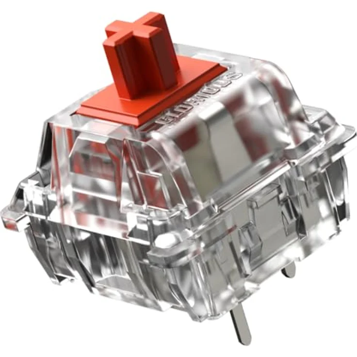 Glorious Fox Standard Switches, mechanisch, 3-Pin, linear, MX-Stem, 45g - lubed, 110 Stück – Bild 9