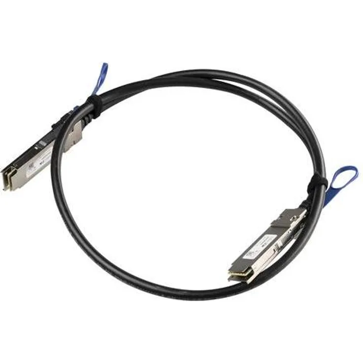 MikroTik XQ+DA0001 InfiniBand cable QSFP+ to QSFP+ / QSFP28 to QSFP28 Black, Transceiver