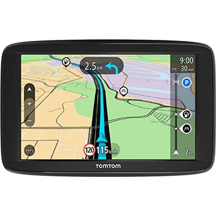 TomTom Start 62, 6 Zoll Navigationsgerät mit Europa-Karten-Updates, Fahrspurassistent und TMC, Schwarz