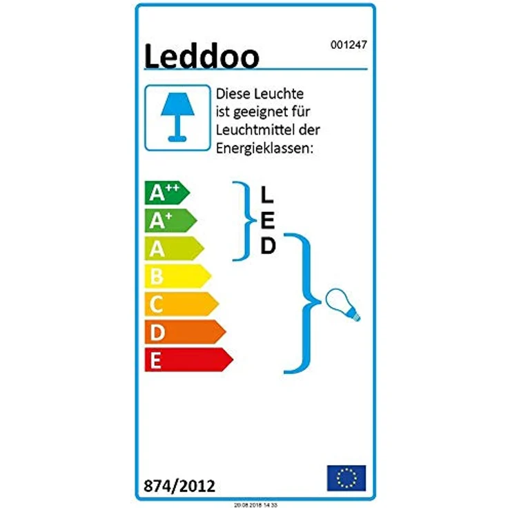 Messestrahler Leddoo PAR 30 (Aluminium) Schwarz [EEI: A, ] – Bild 5