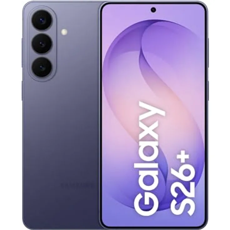 Samsung Galaxy S26+ AI Smartphone, Android-Handy ohne Vertrag, 512 GB Speicher, Cobalt Violet