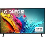 LG TV QNED 2024 | 55QNED85T | 55 Zoll (139 cm) | QNED | Prozessor α8 AI 4K | Alexa, extrem dünn - schwarz