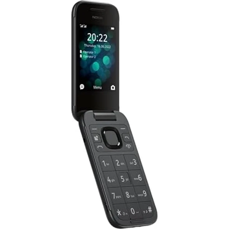 Nokia 2660 Flip-Funktionstelefon mit 7,1 cm (2,8 Zoll) Display, 4G-Konnektivität, Hörgerätekompatibilität (HAC), integrierter Kamera, MP3-Player, kabellosem FM-Radio und klassischen Spielen – Bild 5