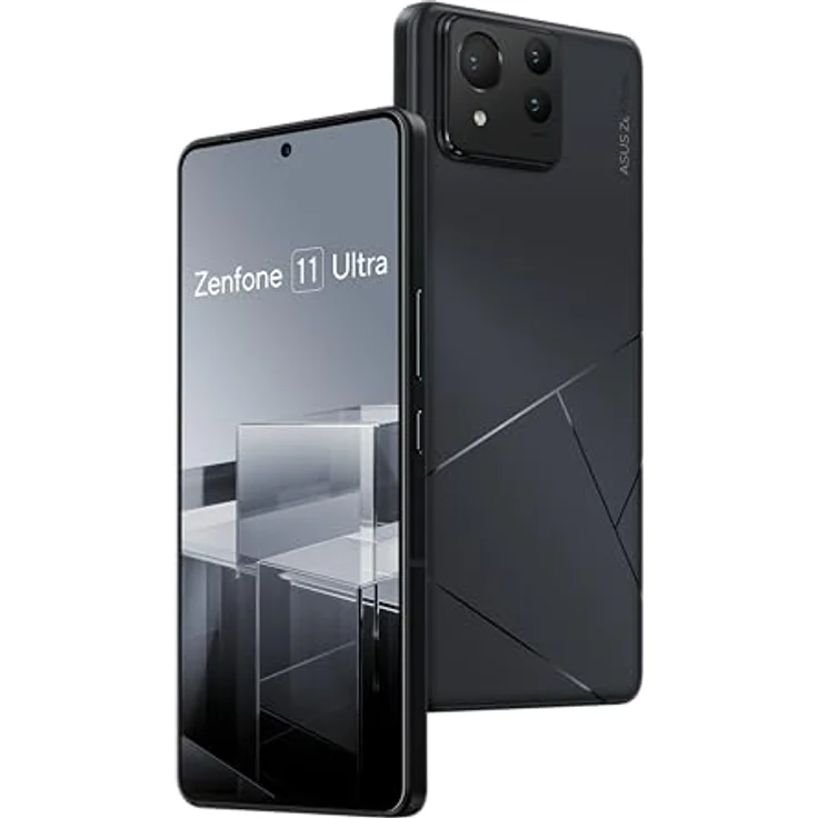 ASUS Zenfone 11 Ultra, EU Official, Eternal Black, 12GB RAM 256GB Speicher, Snapdragon 8 Gen 3, 6,78" AMOLED 144Hz, 50MP Gimbal Kamera – Bild 1